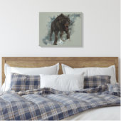 Warg Leinwanddruck (Insitu (Schlafzimmer))