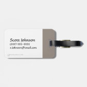 Warg Movie Icon Gepäckanhänger (Rückseite horizontal)