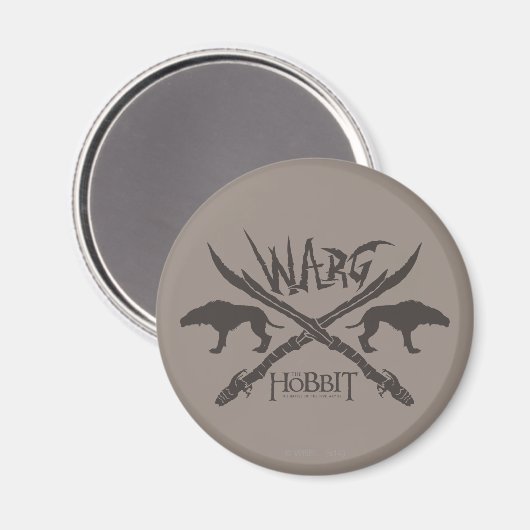 Warg Movie Icon Magnet (Vorderseite/Rückseite)