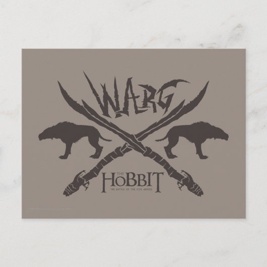Warg Movie Icon Postkarte (Vorderseite)
