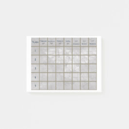 Warhammer 40K Score Tracker; 10th Edition Post-It Klebezettel