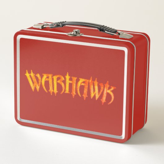 WARHAWK LUNCHBOX (Vorderseite)