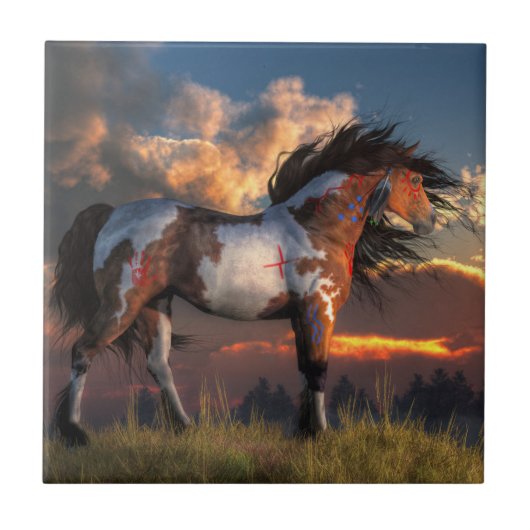 Warhorse Fliese (Vorderseite)