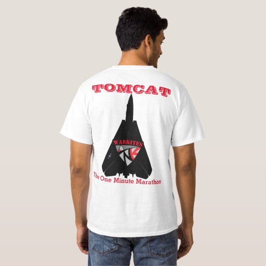 Warkites 26,2 Tomcat T-Shirt (Schwarz voll)