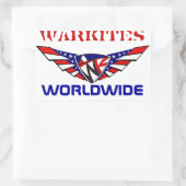 Warkites Aufkleber Rwb (Tasche)
