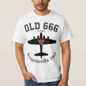 Warkites B-17 alte 666 T-Shirt (Vorderseite)