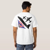 Warkites B-26 Plünderer T-Shirt (Schwarz voll)