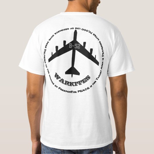 Warkites B-52 Ziel-Bereich T-Shirt (Rückseite)
