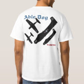 Warkites fähiger Hund T-Shirt (Rückseite)