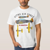 Warkites "Gitmo Air Force" SNJ T - Shirt- T-Shirt (Vorderseite)