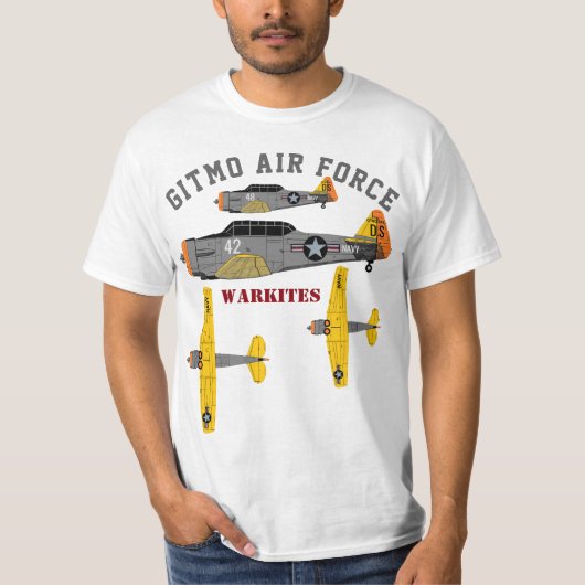 Warkites "Gitmo Luftwaffe" SNJ T-Shirt (Vorderseite)