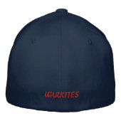 Warkites Hat Front-Back Bestickte Baseballkappe (Rückseite)
