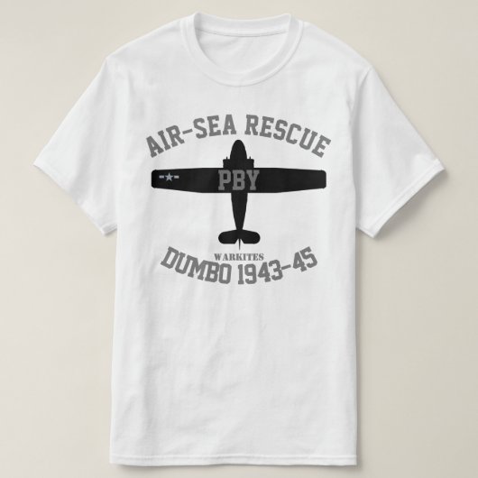 Warkites Luft-Seerettung PBY T-Shirt (Design vorne)