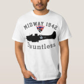 Warkites "mittleres 1942" Dauntless T-Shirt (Vorderseite)