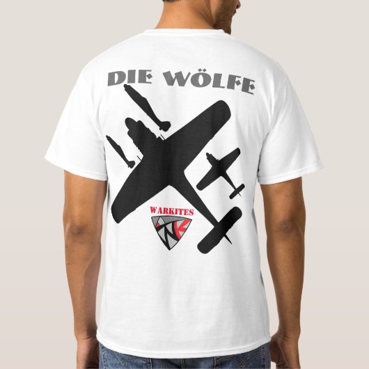 Warkites-The Wölfe FW-190 T-Shirt (Rückseite)