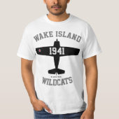 Warkites "wecken Sie Insel" F4F Wildkatzen T-Shirt (Vorderseite)