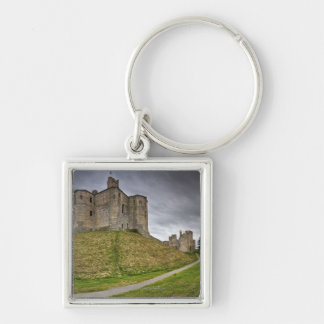 Warkworth Schloss in Northumberland, England Schlüsselanhänger