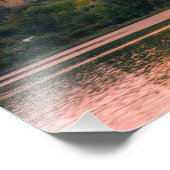 Warkworth Village and Castle Fotodruck (Ecke)