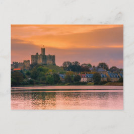 Warkworth Village and Castle Postkarte