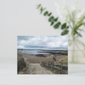 Warland-Stausee: ruhige maurische Gewässer Feiertagspostkarte (Stehend Vorderseite)