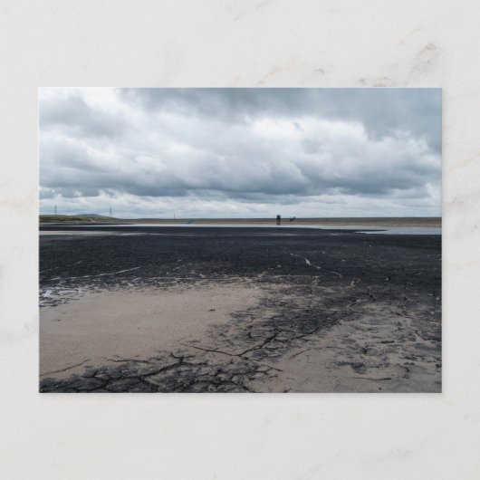 Warland-Stausee: ruhige maurische Gewässer Feiertagspostkarte (Vorderseite)