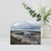 Warland-Stausee: ruhige maurische Gewässer Feiertagspostkarte (Stehend Vorderseite)