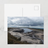 Warland-Stausee: ruhige maurische Gewässer Feiertagspostkarte (Vorne/Hinten)