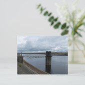 Warland-Stausee: ruhige maurische Gewässer Feiertagspostkarte (Stehend Vorderseite)