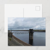 Warland-Stausee: ruhige maurische Gewässer Feiertagspostkarte (Vorne/Hinten)