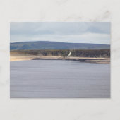 Warland-Stausee: ruhige maurische Gewässer Feiertagspostkarte (Vorderseite)