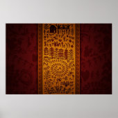 Warli Art Poster (Vorne)