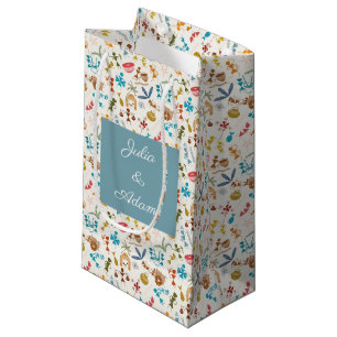 Warli Fest-Geschenktasche Kleine Geschenktüte