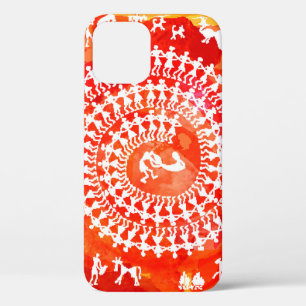 Warli-Malerei - handgezeichnete traditionelle die Case-Mate iPhone Hülle