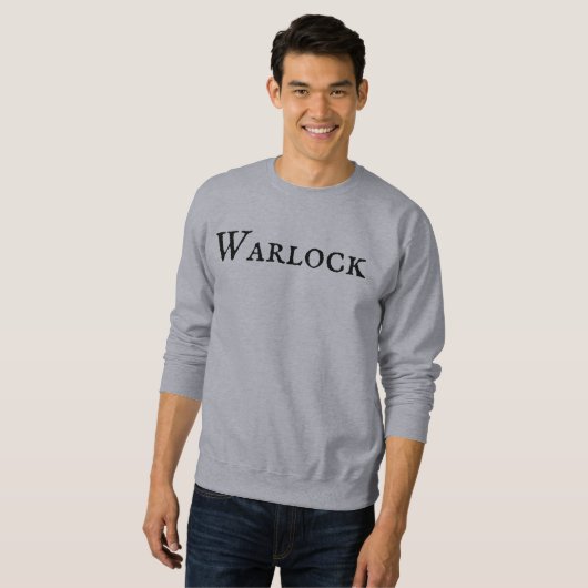Warlock Men Sweatshirt (Vorne ganz)