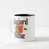 Warlord des Hauses Zweifarbige Tasse (Vorderseite Links)
