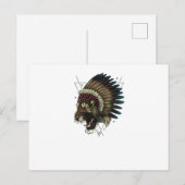 Warlord Postkarte (Vorne/Hinten)