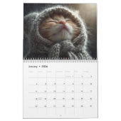 Warm Aesthetic Animal | Cozy Cat Photography Wall Kalender (Jan 2026)