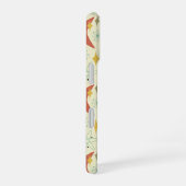 Warm Atomkern Diamond Mid Mod Muster iPhone 16 Hülle (Rechte Seite)