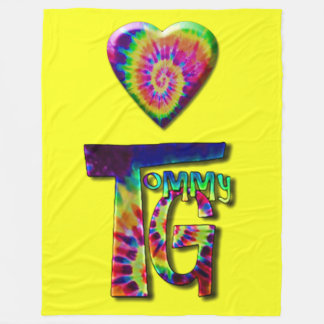 Warm auf mit Tommy! Fleecedecke