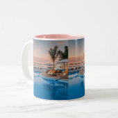 WARM BEGINNING ZWEIFARBIGE TASSE (Vorderseite Links)