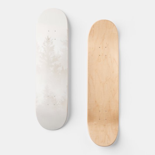 Warm Beige Forest Dream #1 #decor #art Skateboard (Vorderseite)
