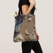 Warm Beige Moon Cozy Neutral Aesthetic Tasche (Von Nahem)