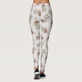 Warm Blossom Harmonie Blumenmuster Leggings (Rückseite)