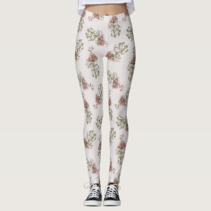 Warm Blossom Harmonie Blumenmuster Leggings