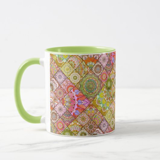 Warm Boho Tile Tasse (Links)
