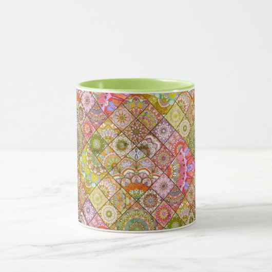 Warm Boho Tile Tasse (Zentrum)