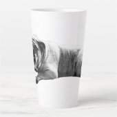 Warm Bulldog Morning Milchtasse (Vorderseite)