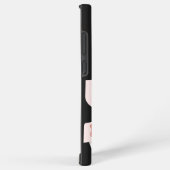 Warm by nature: Adorable Penguin with Playful Text Samsung Galaxy Hülle (Rechte Seite)