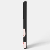 Warm by nature: Adorable Penguin with Playful Text Samsung Galaxy Hülle (Linke Seite)