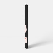 Warm by nature: Adorable Penguin with Playful Text Samsung Galaxy Hülle (Linke Seite)